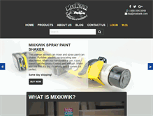 Tablet Screenshot of mixkwik.com